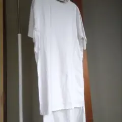 le colis ホワイト 半袖ロングTシャツのサムネイル