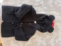 babyGAP Disney Baby 黒いカーディガン 6-12ヶ月