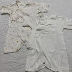 ベビー肌着 2点セット 半袖 動物柄　サイズ50-16