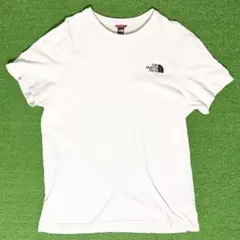 THE NORTH FACE ノースフェイス ロゴ Tシャツ 定番 男女兼用 白
