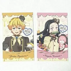 K173鬼滅◇善逸・禰豆子◇チョコ風カード