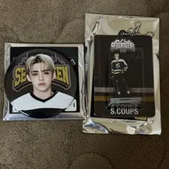 SEVENTEEN S.COUPS HOME 缶バッジ アクリルキーリング