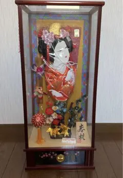 特製　吉月作　御羽子板　羽子板飾り　正月祝い　女児　お祝い　飾り物　縁起物　お祝