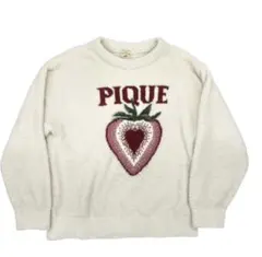 GELATO PIQUE ストロベリージャガードプルオーバー