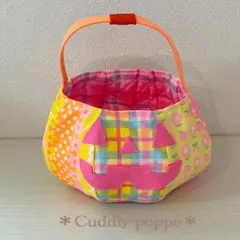 ③ ジャックオーランタン　かぼちゃ　お菓子入れ　バスケット　ハロウィン　仮装