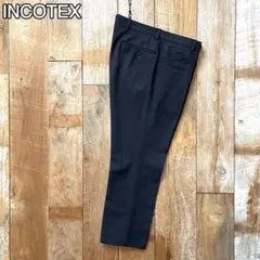 INCOTEX SUPER100'S テーパード ウール スラックスパンツ 52 - メルカリ