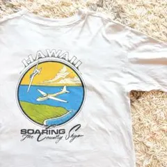【古着】ハワイTシャツ HAWAII 半袖 ポケットTシャツ ヘインズ USA製