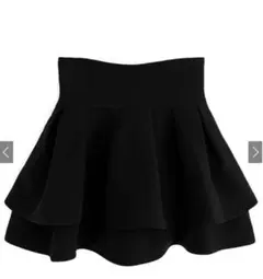 GRL フリージア インパン裏地付きフレアミニスカートgm772