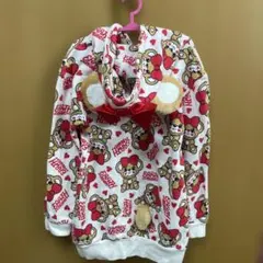 EARTHMAGIC キャラクター柄パーカー 120