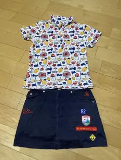 ルコック　ゴルフウェア　レディース　上下セット　11号　Lサイズ