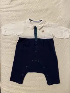 familiar ポロシャツスタイル ロンパース