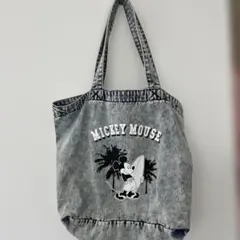 Disney ミッキーマウス デニムトートバッグ宮古島限定