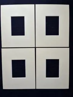 インチサイズマット4枚セット