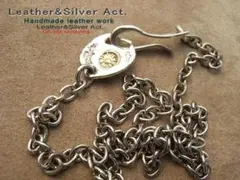 シルバーチェーン　細角シルバー925 チェーン 金具オリジナル イーグルチェーン