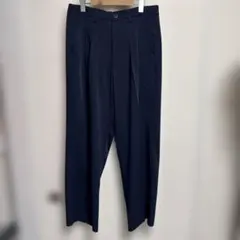 PUBLUX(FREAK'S STORE) ワイドスラックス ネイビー Mサイズ