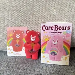 ポップマート ケアベア カラフルハグ シリーズ オールウェイズゼアベア 赤