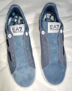 EA7 ブルースエードスニーカー ＵＳ８・５サイズ 未使用