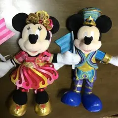 ディズニーランド35周年　ミッキー　ミニー　お出かけポージープラッシー　ドリミ