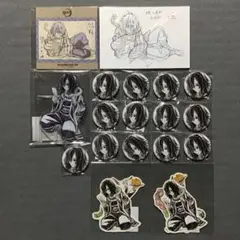 鬼滅の刃 伊黒小芭内 絵巻カフェ・webshopくじ グッズセット