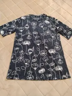 花柄チュニック