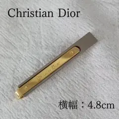 クリスチャンディオール ネクタイピン ロゴ刻印 コンビカラー メンズ【オ135】のサムネイル