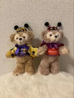 ダッフィー&シェリーメイ ぬいぐるみバッジ 2012年 ハロウィン