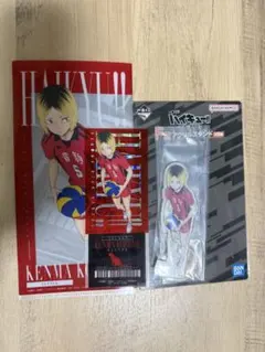 ハイキュー 一番くじ -最強の挑戦者- 孤爪研磨 F賞 I賞 セット