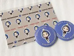 東京リベンジャーズ 東リベ 東武動物公園 缶バッジ ポストカード 半間修二