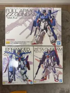 未組立】MG Ver.Ka ガンプラ 3点セット【ガンプラまとめ売り】 - メルカリ