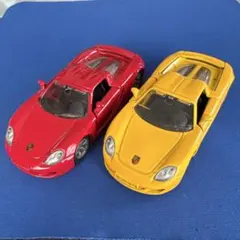 【Siku】ポルシェカレラGT ミニカー 2台セット
