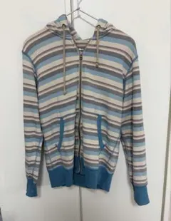 OLD UNIQLO ボーダーパーカー