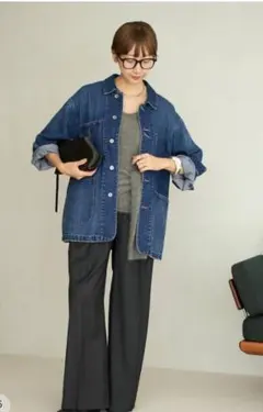 plage＊デニムジャケット　美品 2026年最新】Plage レディース Gジャン・デニムジャケット