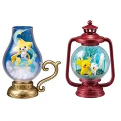 ポケモン ランタンジオラマ ピカチュウ & パチリス/ジラーチ フィギュア 2点