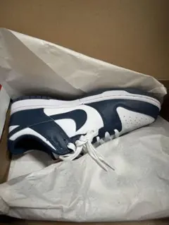 NIKE DUNK LOW RETRO 8.5 ネイビーレッド