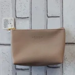 ミニポーチ　ベージュ