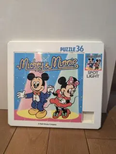 平成レトロ　ディズニー　ミッキー＆ミニー　スライドパズル　SPOTLIGHTのサムネイル