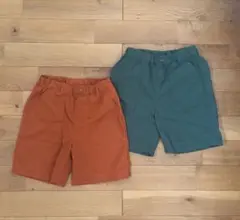 ユニクロ　130サイズ 半ズボン 2枚セット