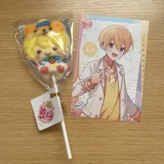 すとぷり　るぅとくん　原宿竹下通りコラボ マシュマロ棒＆カード