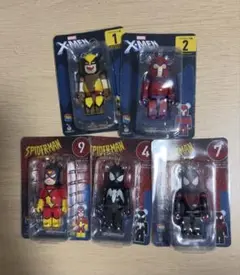 亮*様 一番くじ ベアブリック X-MEN スパイダーマン ウルヴァリン マグニ