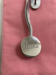 FURLA チャーム　シルバーレザーのサムネイル