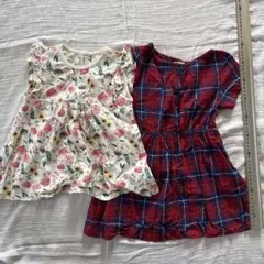 branshes 半袖ワンピース 2枚セット 110cm