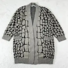 美品✨ Max Mara カーディガン クロップド シルク リネン レッド 