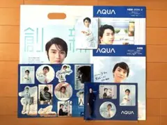 ♥羽生結弦 AQUA 販促物セット (12点)♥ - メルカリ