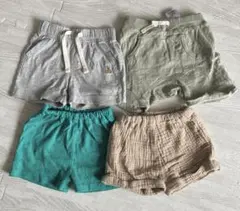 ベビー baby gap ハーフパンツ　ショート　ズボン　4枚セット 70cm