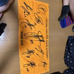 GIANTS 2019 サイン入りタオル