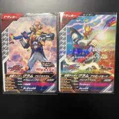 仮面ライダーガヴ ヴラム ガンバレジェンズ PRカード 2枚セット