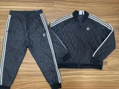 アディダス キルティング ジャージ ブルゾン セットアップ