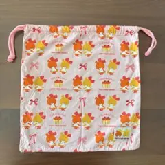 美品　ルルロロ　巾着袋　きんちゃく