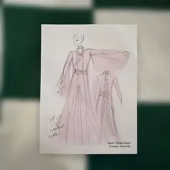 羽生結弦 クチュールオンアイス 衣装デザイン画 ステッカー