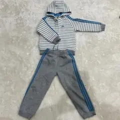 adidas ジャージ 100cm フード付き